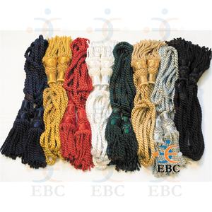Wholesale Bagpipe Banner Cord <b>Tassel</b> and Braid OEM Tartan Color Flag Cord Custom Bagpipe Cords in Solid Colors with <b>Tassels</b> Cord - Product Image 6