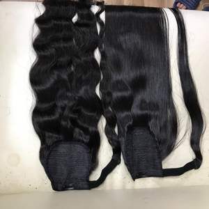 Extensions de cheveux humains Remy vierges à cuticules, queue de cheval alignées, Double Machine, vietnamien, haute qualité, prix de gros - Product Image 6