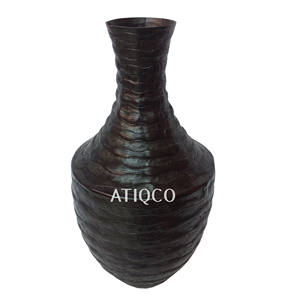 Best Selling Modern <b>Gold</b> Aluminium Flower <b>Vase</b> Coastal Design Style <b>Floor</b> <b>Vase</b> Attractive Metal Flower Holder - Product Image 4