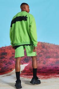 Precio de fábrica personalizado de los hombres transpirable de poliéster térmico de secado rápido ropa deportiva de verano Casual entrenamiento gimnasio chándal de moda - Product Image 2