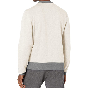 Sweat-shirts décontractés pour hommes, fabriqués sur mesure en usine, col rond uni, tailles XL à 6XL, vente en gros, pull en polaire, broderie, streetwear, écologique - Product Image 5