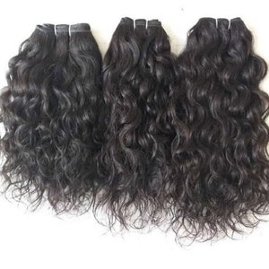 Super Double Weft Natural Color Human Hair <b>Extensions</b> - Product Image 3