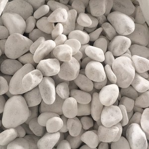 Piedras de mármol para jardín, guijarros blancos para decoración de jardín - Product Image 2