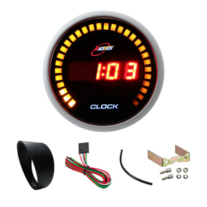 52mm rojo carrera Digital tecnología coche medidor 30 exterior luces LED 24 hora modo vehículo automóvil - Product Image 2