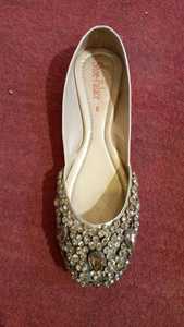 IMPEXPO Khussey Pakistani <b>Khussa</b> <b>Shoes</b> for Women Kids Light Weight Mixed Colors Fancy Indoor PK Flat Embossing Logo for Spring - Product Image 5