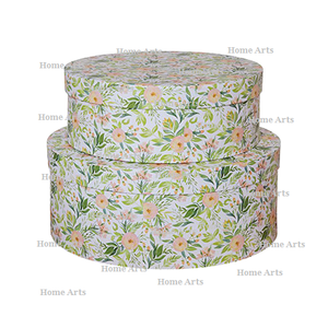 <b>Set</b> Of 2 Different Size Chapati Box <b>Wood</b> Painted Roti Box With Greatest Quality Customized Shape Roti Box - Product Image 1