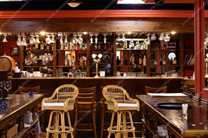 เก้าอี้สูงสำหรับบาร์เก้าอี้ในบาร์แบบย้อนยุคเฟอร์นิเจอร์ไม้เฟอร์นิเจอร์สำหรับคาเฟ่สวนห้องรับประทานอาหารบาร์เก้าอี้ - Product Image 2