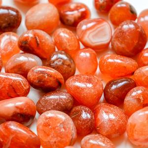 Gema Natural de cristal rojo cornalina, piedras caídas, venta al por mayor, se compra a Ágata N H - Product Image 3