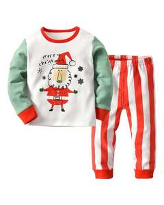 Personalizado Feliz Navidad Santa Claus impreso chándales sudaderas con capucha Joggers pantalones niños adultos ropa de filtración camiseta pantalón - Product Image 4
