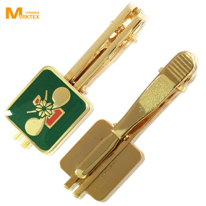 Copper stamped soft enamel tie bar manufacturer - Product Image 5