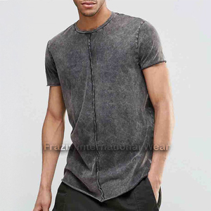 Cheep เสื้อยืดผ้าฝ้าย/โพลีเอสเตอร์สำหรับผู้ชาย,เสื้อยืดผ้าฝ้ายผสมกรดแขนสั้น - Product Image 4