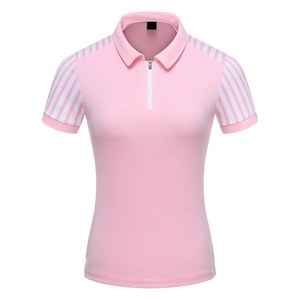 Camisetas personalizadas con logotipo para mujer, Polo de Golf, venta al por mayor de fábrica, 2023 - Product Image 3
