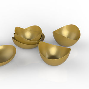 Vantage Modern Fancy Luxury Premium Nouveau design Bols de service en acier inoxydable pour mariage et fête Modern Hot Look Fancy - Product Image 1