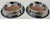 Pet Dog Puppy <b>Cat</b> Feeding Bowls Cute <b>Cat</b> Food Water Bowl Stainless Steel Set of 2 Outdoor Portable Pet Food Water <b>Feeder</b> - Product Image 3