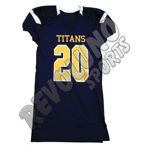Camiseta de fútbol americano personalizada por sublimación juvenil, camisetas de fútbol americano hechas a medida - Product Image 5
