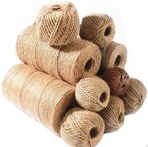 Meilleure vente de fil de Jute naturel bon marché, destiné à l'exportation, emballage de haute qualité, fabricant de fil de corde de Jute 100% au Bangladesh - Product Image 1