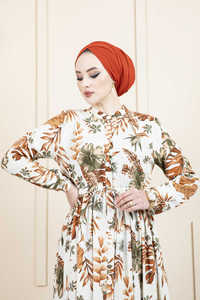 Nueva temporada vestidos largos islámicos modestos para mujer Abaya Kaftan túnica Kimono Hijab de inspiración étnica Dubai árabe musulmán alto - Product Image 2