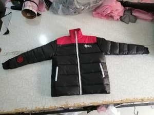 Veste bouffante d'hiver pour hommes Offre Spéciale décontracté Polyester grande taille fermeture à glissière technique lavée - Product Image 3