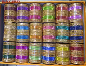 Multi Colour Bangle Set for Indian Ethnic Trendy Look