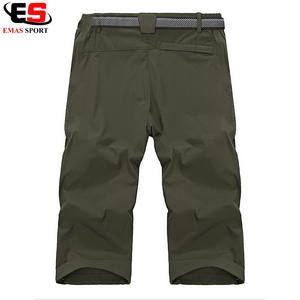 Summer Quick Drying 3/4 <b>Men's</b> <b>Lightweight</b> <b>Shorts</b> Below Knee Outdoor Hiking <b>Cargo</b> <b>Shorts</b> - Product Image 5