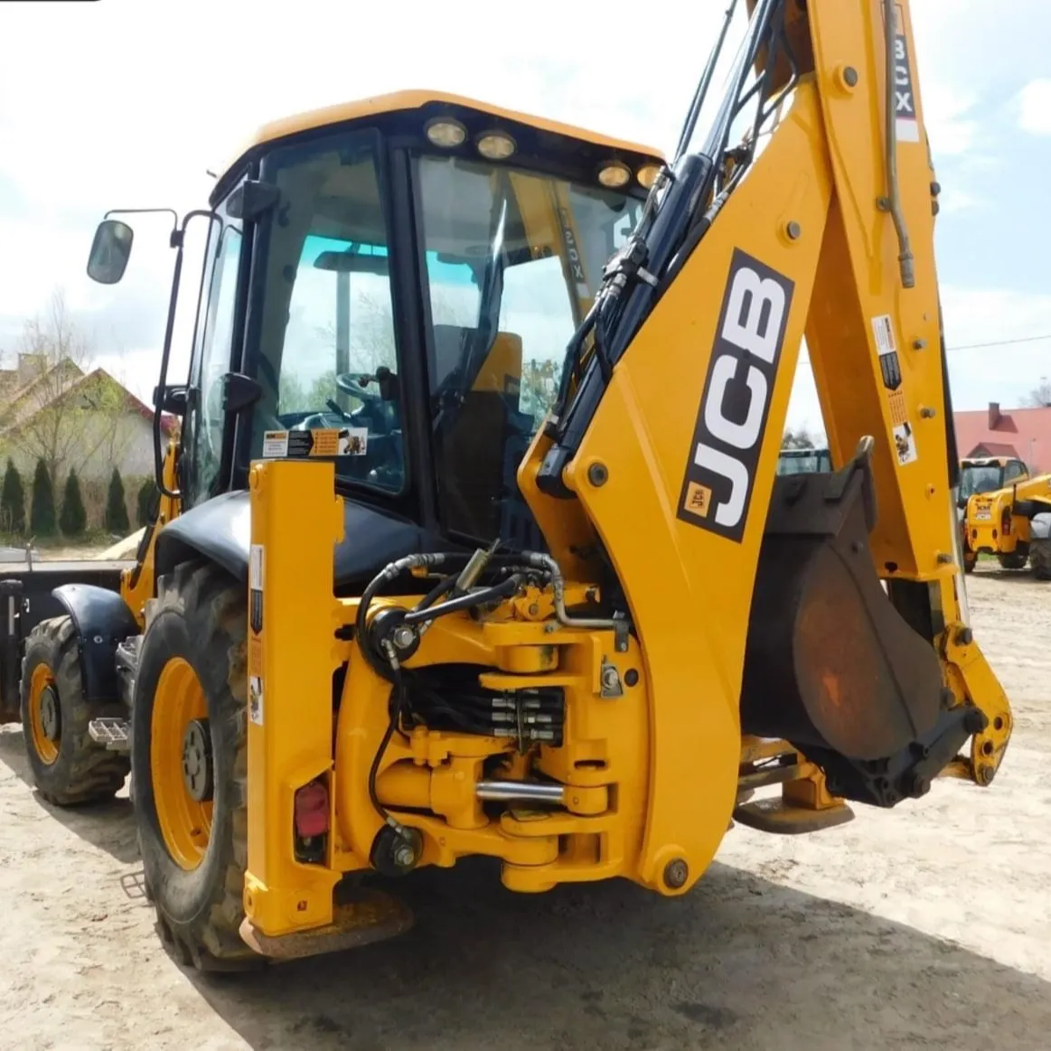 Petit chargeur utilisé et nouveau de pelle rétro de Jcb 4cx 3cx à vendre le petit prix