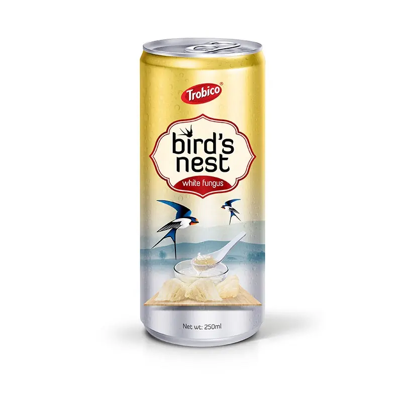 Gesundes Getränk 250 ml Vogelnest getränk in Dosen Heißer Verkauf zum Trinken ISO HACCP-Zertifizierung Passen Sie die Verpackung an