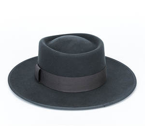 All'ingrosso della fabbrica Custom Extra Large lana Fedora di feltro UPF 50 ampio bordo piatto cappello in tessuto per gli uomini Australia Chapeau personaggio del partito - Product Image 1