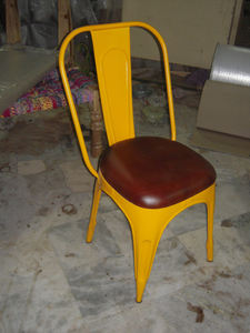 Indian Manufacture <b>Metal</b> Iron Dining <b>Chair</b> Industrial Style for Restaurant Cafe Hotel Home Office Living Room Kitchen-Wholesale - Product Image 3