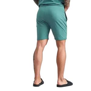 Short de fitness personnalisé pour hommes, avec poche zippée, taille élastique, style athlétique en spandex pour impression numérique - Product Image 5