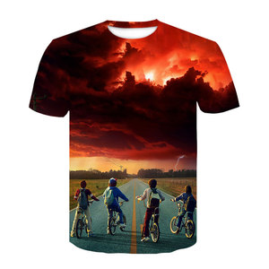 เสื้อยืดเจอร์ซีย์พิมพ์ลาย 3 มิติ แบบขายส่ง ทรงเข้ารูป สำหรับผู้ชายและผู้หญิง ไซส์พลัส ผ้าฝ้าย 100% ระบายอากาศได้ดี คุณภาพสูง สไตล์ไฮสตรีท - Product Image 6