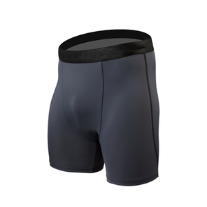 กางเกงขาสั้นรัดกล้ามเนื้อของผู้ชายชุดเชือกผูก-100% ไนลอนกันน้ำชุดกีฬาแห้งเร็วสำหรับโยคะและยิม - Product Image 2