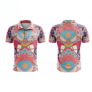 เสื้อโปโลออกแบบเสื้อโปโลระเหิดเต็มรูปแบบ - Product Image 6