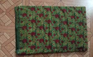 Coton Indien Fait À La Main Bloc imprimé Tissu Matière première Robe Tissu - Product Image 6