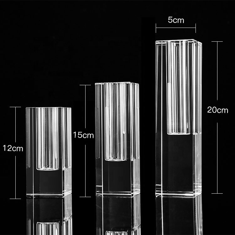 Mh-sh036 изготовленным на заказ логосом с украшением в виде кристаллов стеклянные вазы для цветов украшения дома прозрачная ваза