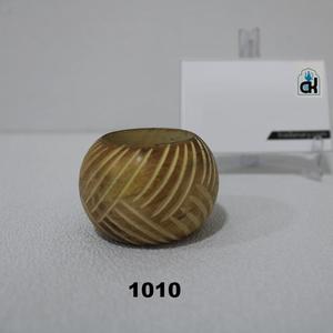 แหวนผ้าเช็ดปากทาสีด้วยมือทำจากไม้สำหรับวางบนโต๊ะ - Product Image 1