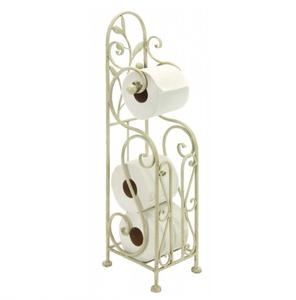 Porte-mouchoirs mural en métal personnalisé Porte-serviettes vintage fait à la main Couleur blanche Meilleure vente Porte-mouchoirs en métal - Product Image 5