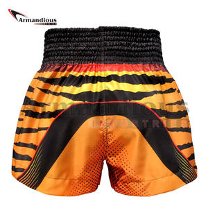 Pantalones cortos de lucha unisex personalizados con logotipo impreso Kick Boxing Muay Thai, ropa deportiva MMA, ropa de artes marciales, diseño OEM disponible - Product Image 6