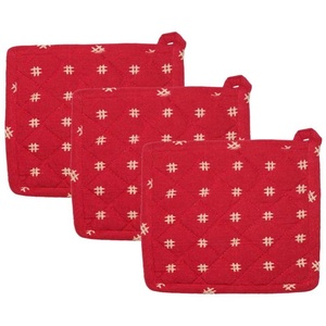 Customized design printed red color <b>pot</b> <b>holder</b> - Product Image 1