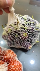 Rouleau tubulaire en maille de coton écologique certifié GOTS pour le shopping et l'emballage de fruits et de biens de consommation - Product Image 5