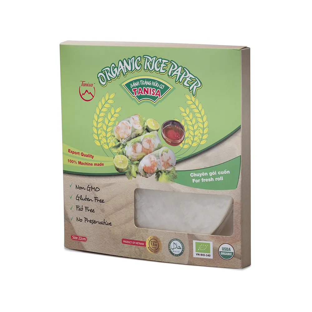 Export Company Most Popular Viet Nam Organic Rice Paper Food Product In Vietnam