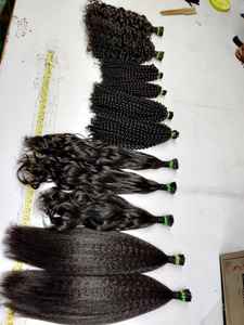 Remy I Tips Micro Anneaux Indiens I Tips Vendeurs de cheveux ondulés naturels droits Cheveux à cuticules alignés Cheveux complets Double drawn I tips - Product Image 4