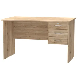 Mesa de oficina de 3 cajones de 1200mm de longitud, escritorio, estación de trabajo, conjunto de Muebles personalizados, OEM, hecho en Malasia, 1319