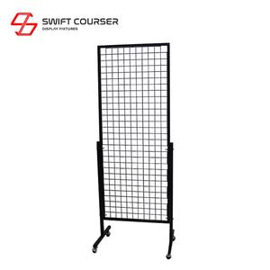 Support de rack réglable en métal, support de présentation en grille métallique autoportant - Product Image 2