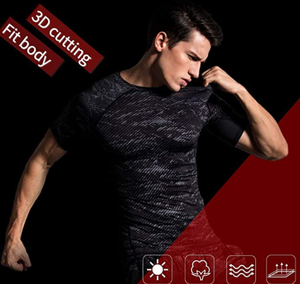 Ropa de gimnasio para hombre, cómoda, deportiva, de secado rápido, con logo personalizado, conjuntos de entrenamiento - Product Image 2