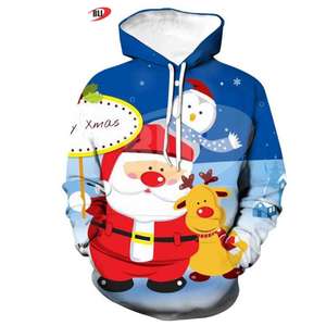 Sweat-shirts à capuche entièrement imprimés par sublimation, nouveau design 2026, meilleure qualité, 100% polyester, designs personnalisés pour hommes - Product Image 3