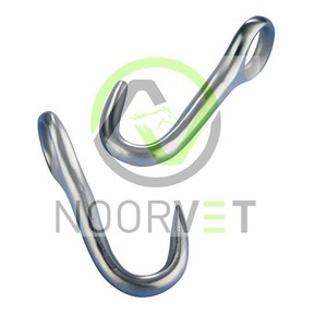 Gancho Obstétrico de Punta Roma para Vacas y Terneros, Instrumento Veterinario y Ganadero - Product Image 2