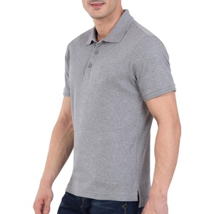 เสื้อโปโลผู้ชาย แขนสั้น ผ้าถัก ลำลอง สีแดง กรมท่า ขาว - Product Image 6