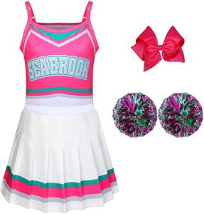 Uniformes de entrenamiento de porristas personalizados de alta calidad para adultos Servicio OEM Ropa de equipo para damas/niñas con nombre/números impresos - Product Image 1