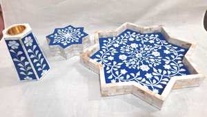 Caja con incrustaciones de perlas para manualidades, quemador de incienso de alta calidad, mopa árabe, Mubkhar, Ramadán, regalo, dujoon - Product Image 5