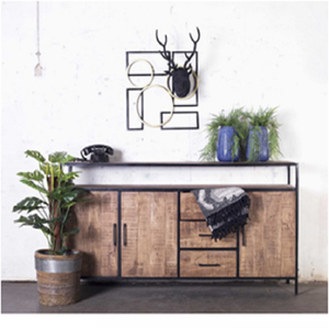 Buffet industriel de luxe moderne pour le salon et la salle à manger Meubles de maison - Product Image 2